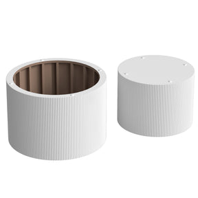 Modern Round Coffee Tables Set of 2，Nesting Tables  Living Room,nt