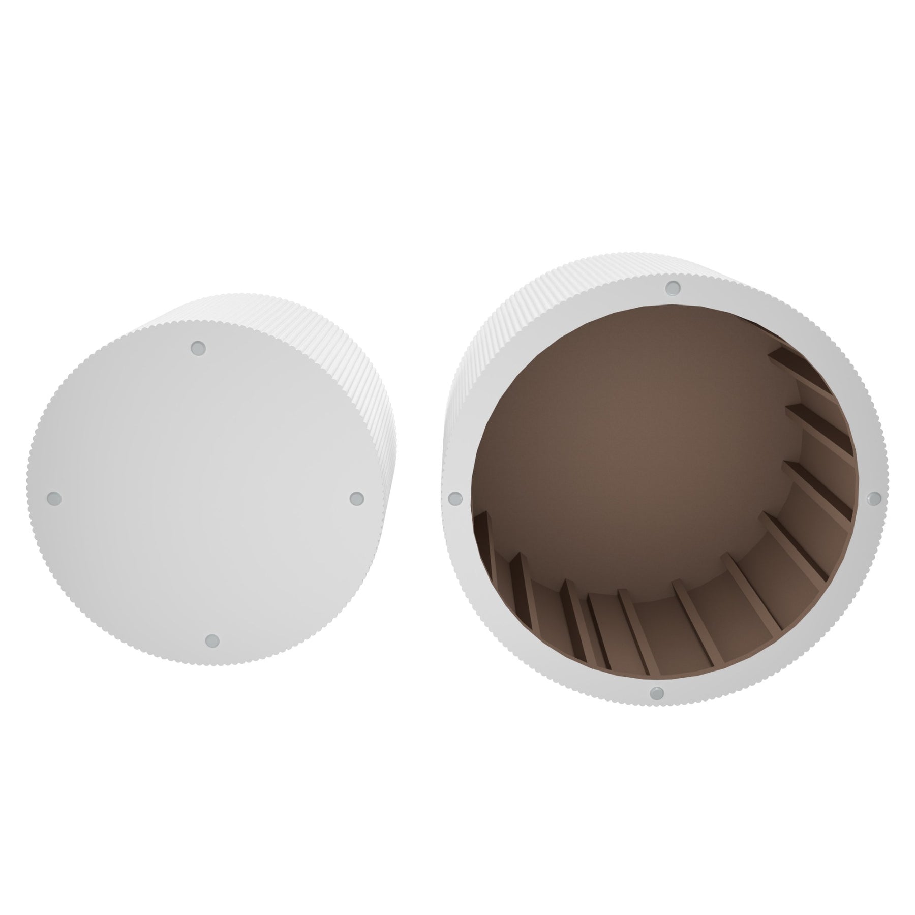 Modern Round Coffee Tables Set of 2，Nesting Tables  Living Room,nt
