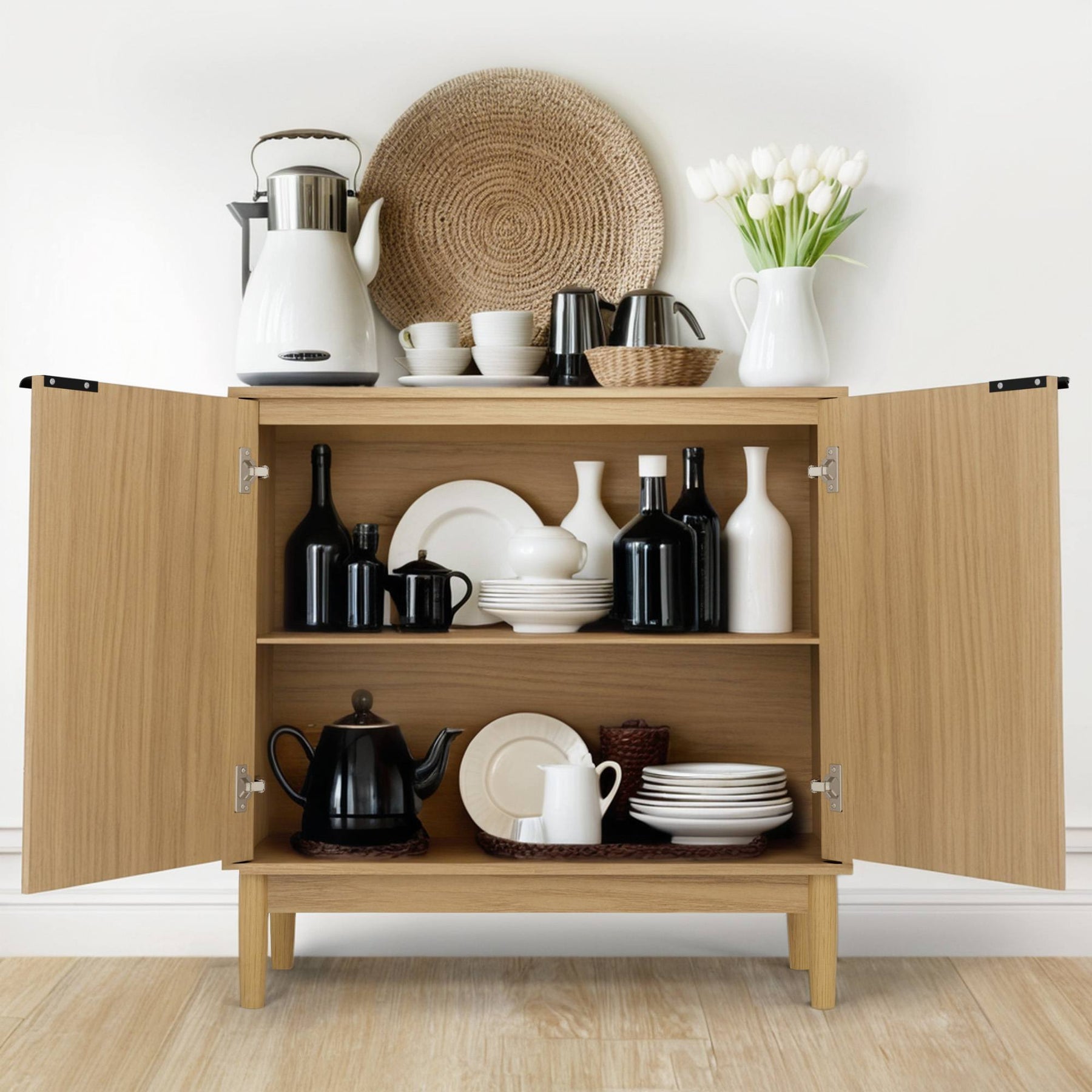 Modern Fluted Sideboard BS002