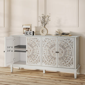 Buffet Cabinet with Storage, Accent Cabinet , for Kitchen, Living Room, Entryway  BS026