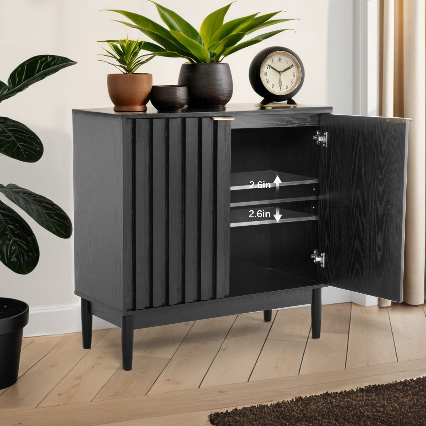 Modern Fluted Sideboard BS002