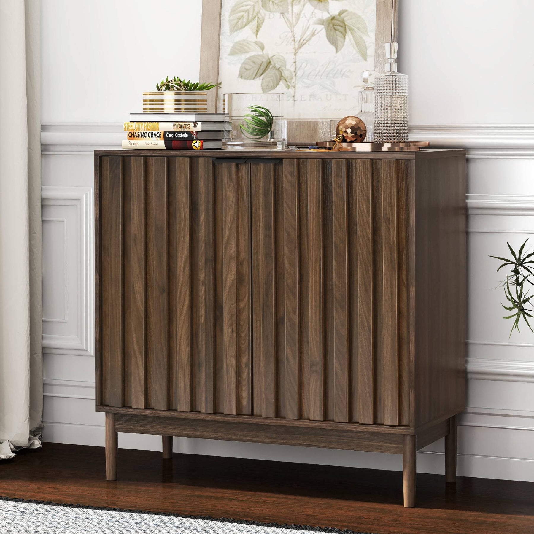 Modern Fluted Sideboard BS002