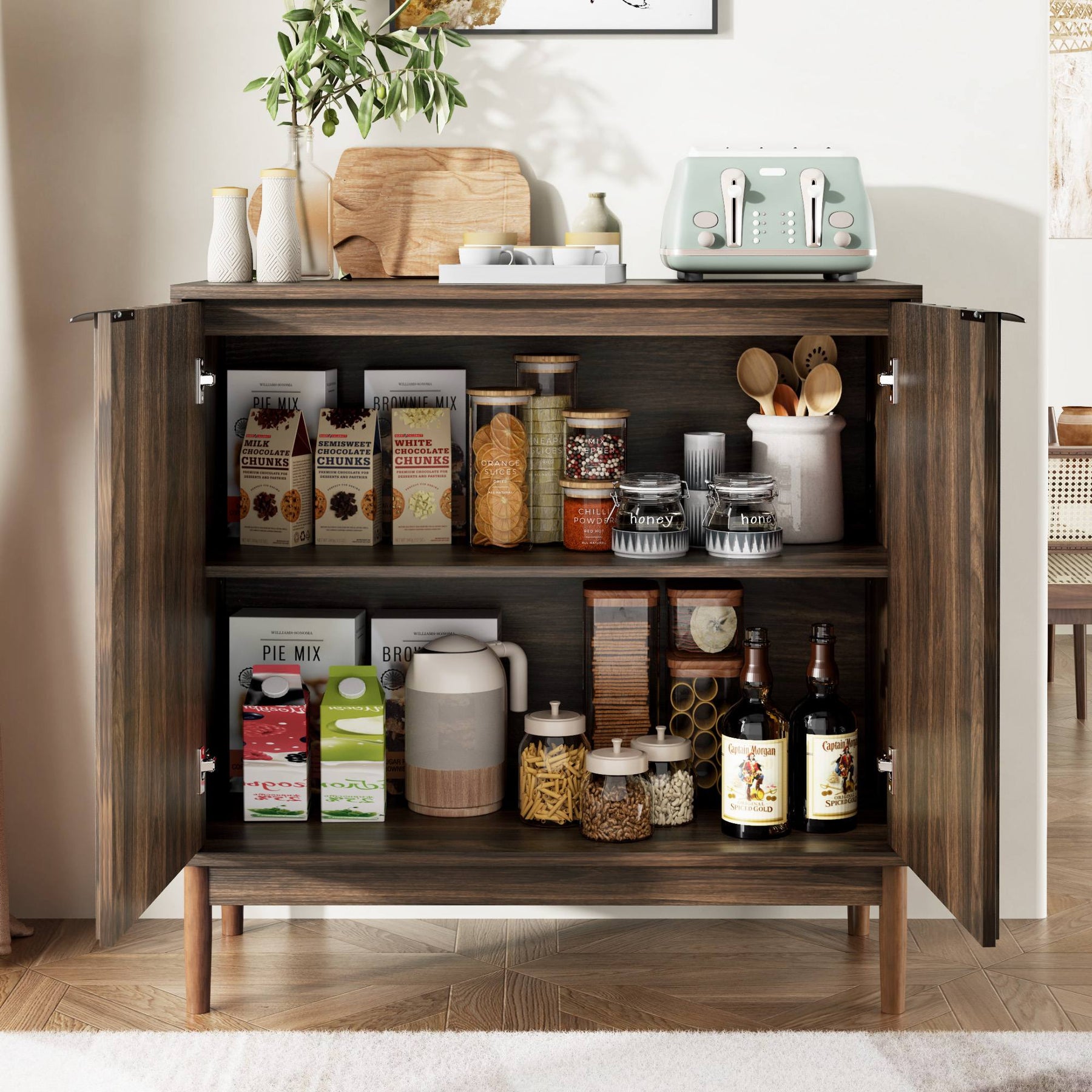 Modern Fluted Sideboard BS002