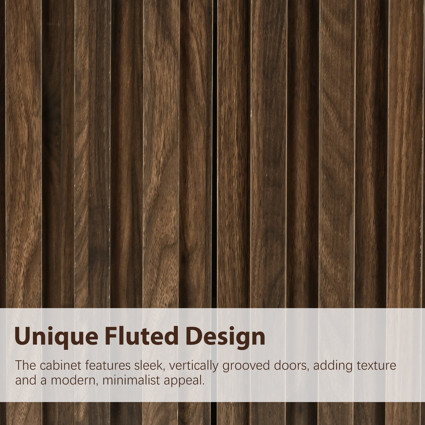 Modern Fluted Sideboard BS002