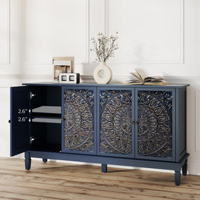 Buffet Cabinet with Storage, Accent Cabinet , for Kitchen, Living Room, Entryway  BS026