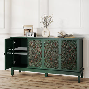 Buffet Cabinet with Storage, Accent Cabinet , for Kitchen, Living Room, Entryway  BS026