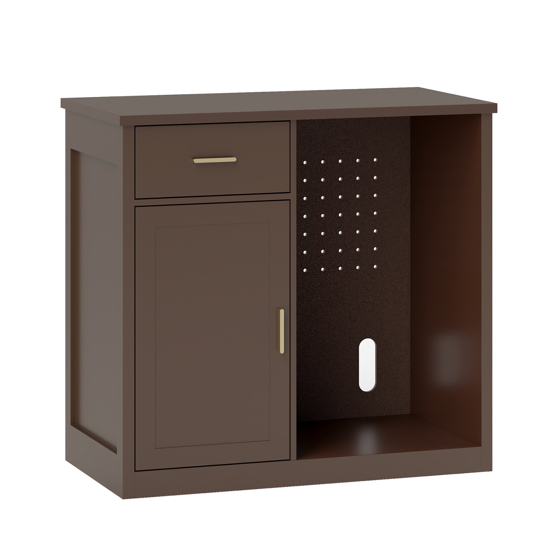 Bar Cabinet With Fridge Space BCF001