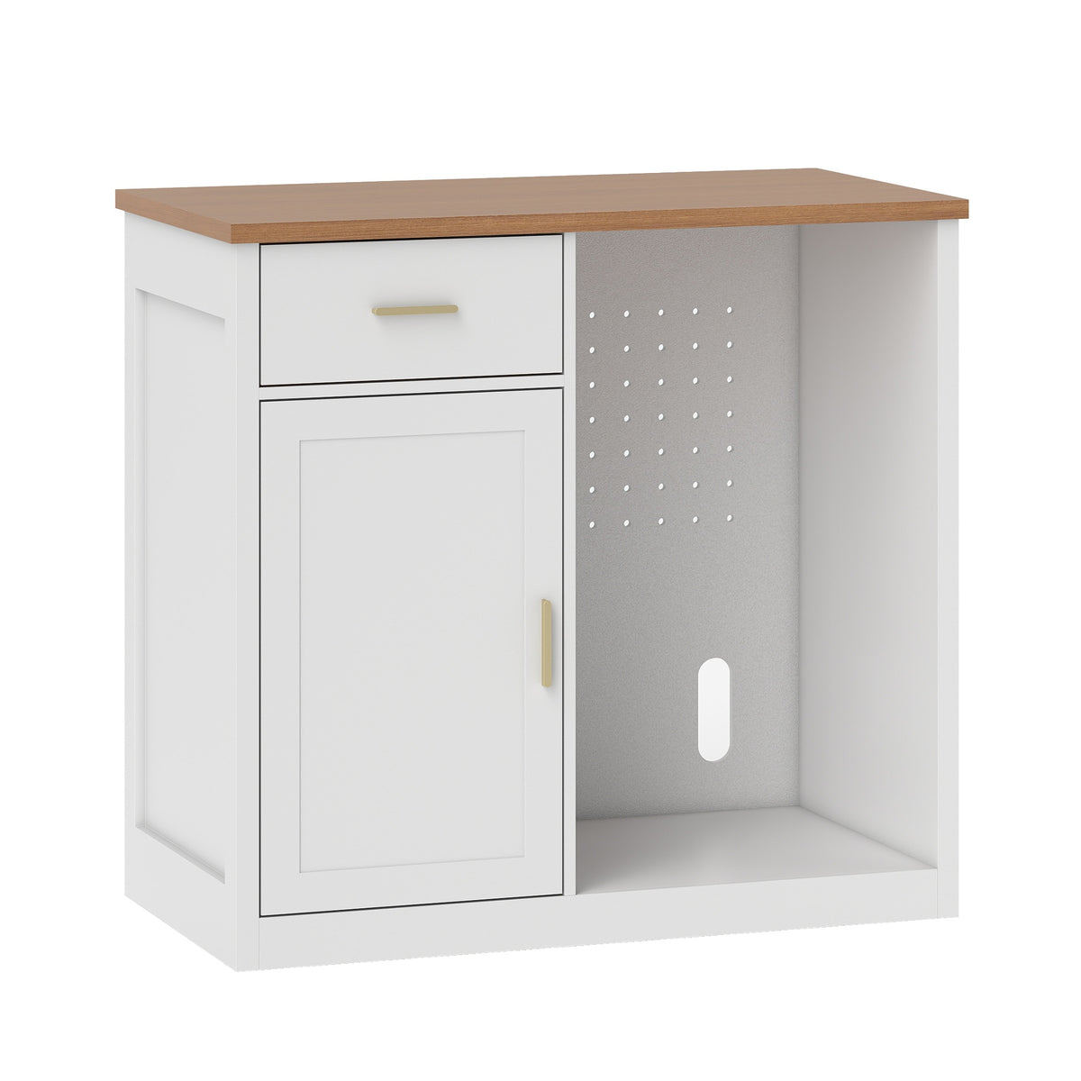 Bar Cabinet With Fridge Space BCF001